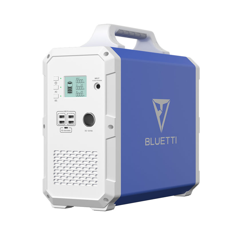 Bluetti EB150 1500Wh/1000W Portable Solar Generator + 2 * 120W Solar Panel